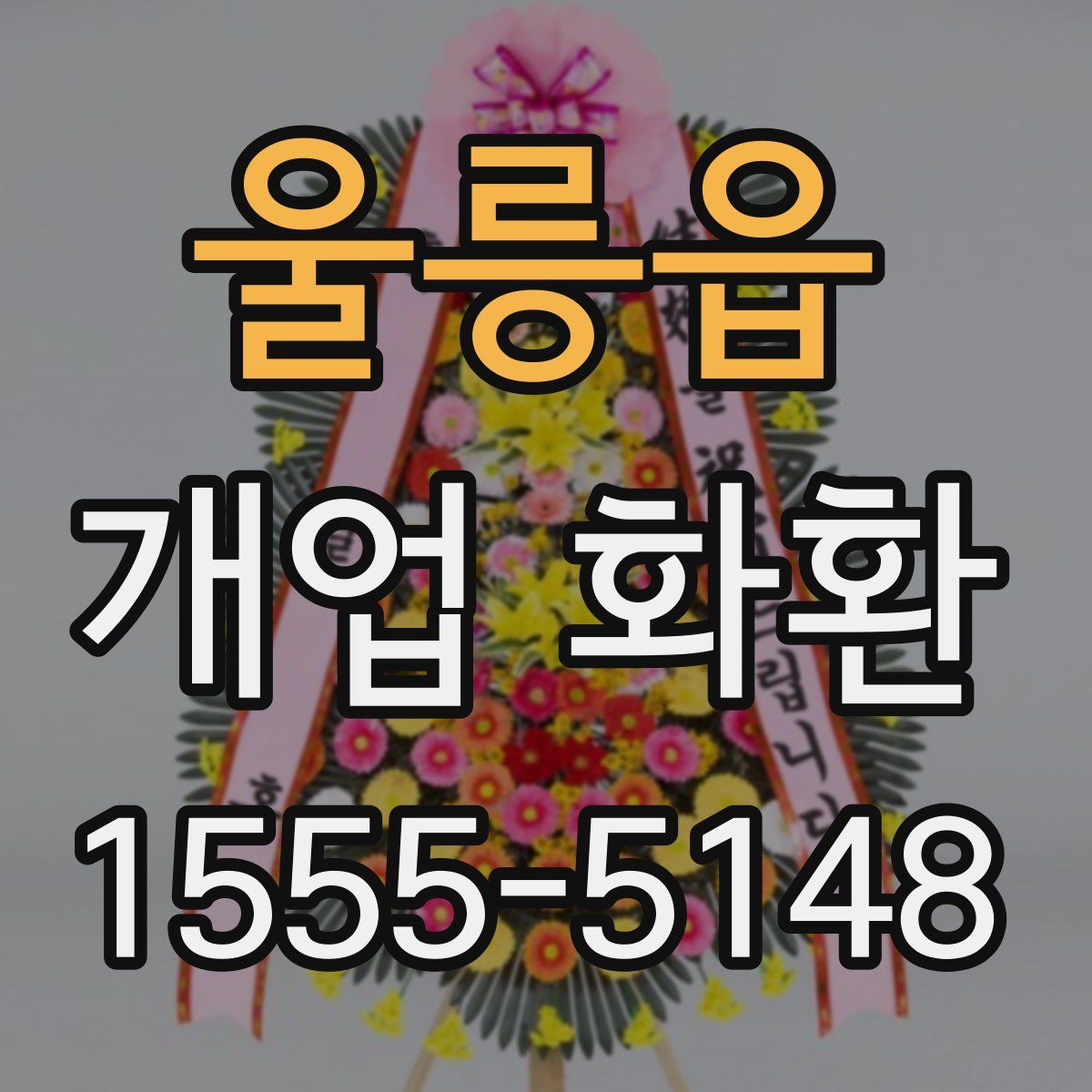 울릉읍 개업 화환
