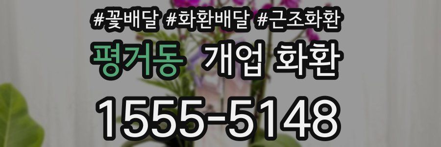 평거동 개업 화환