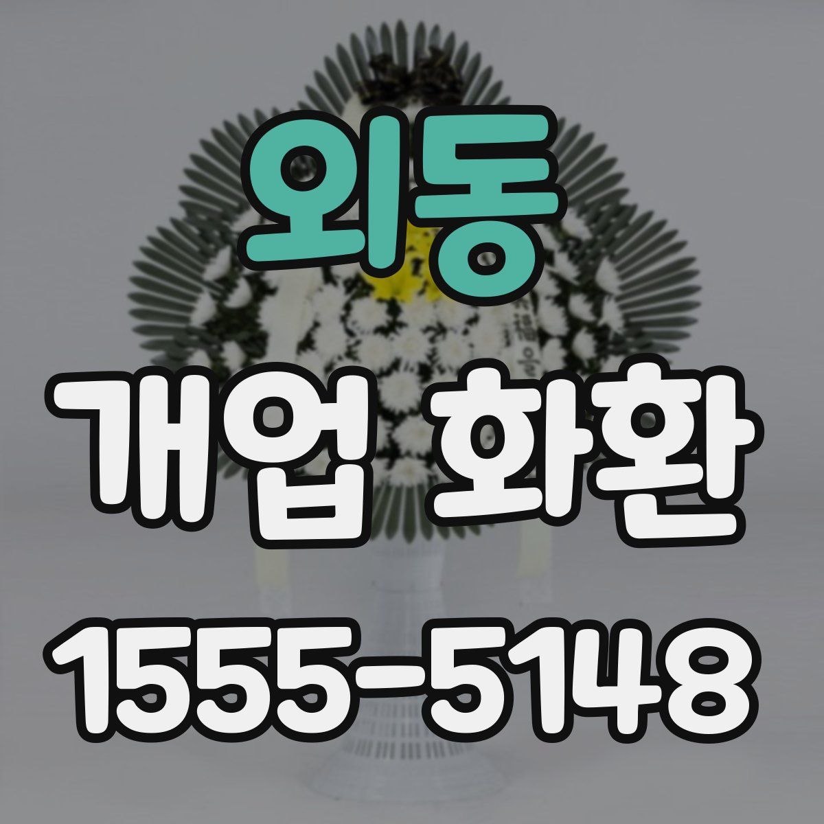 외동 개업 화환