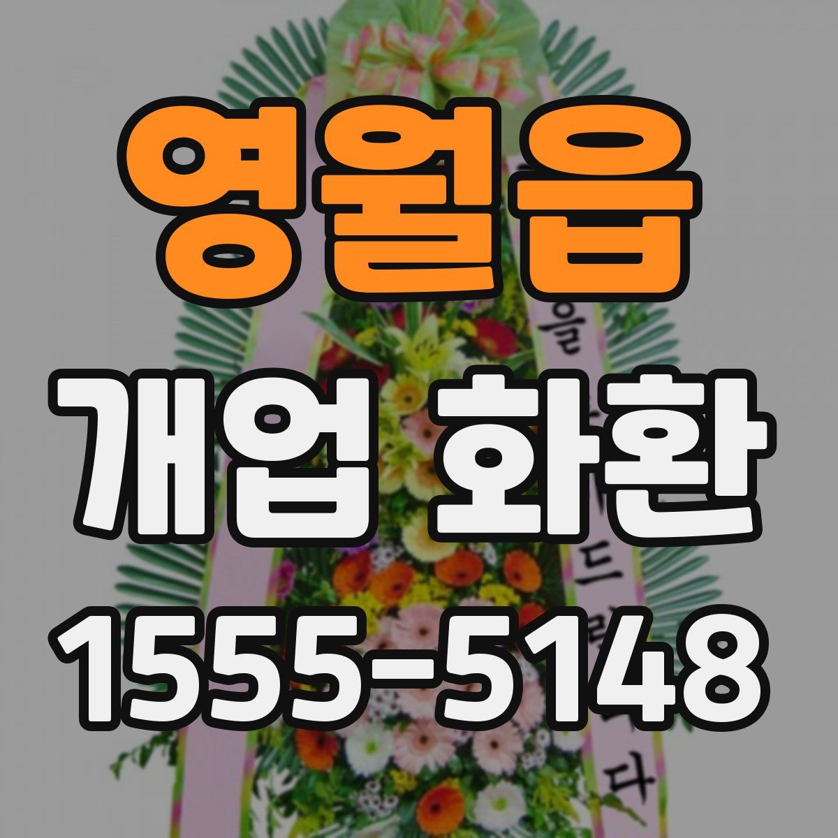 영월읍 개업 화환