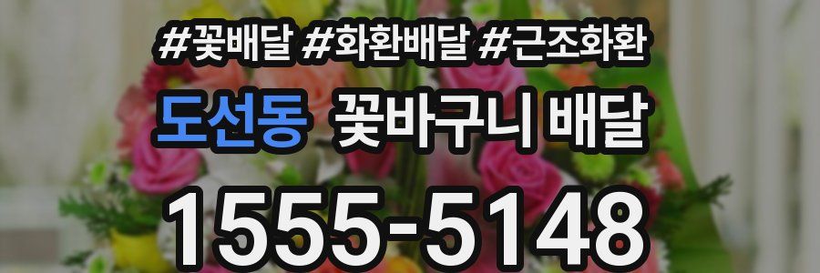 도선동 꽃바구니 배달