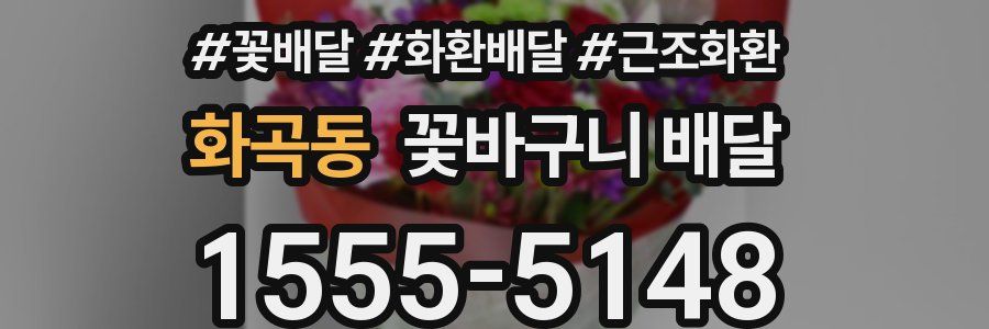 화곡동 꽃바구니 배달
