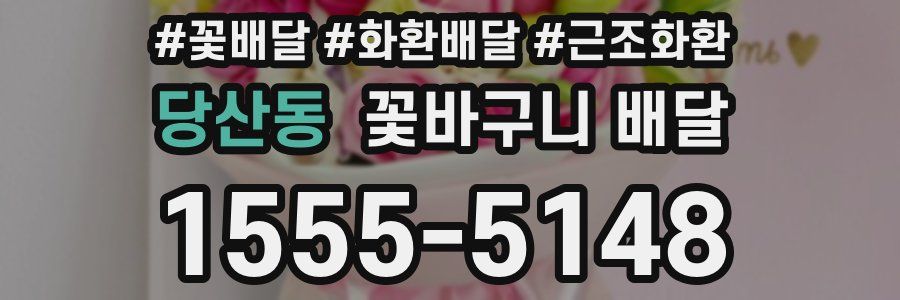 당산동 꽃바구니 배달