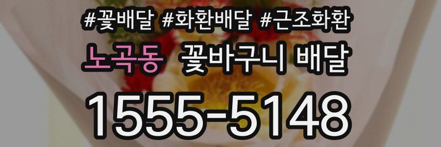 노곡동 꽃바구니 배달