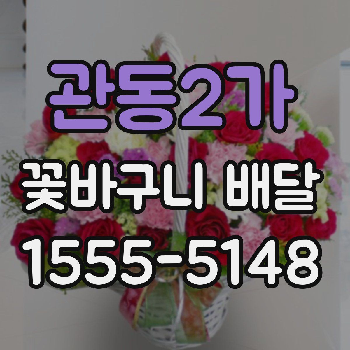 관동2가 꽃바구니 배달 한정된 공간에도 잘 어울리는 스타일