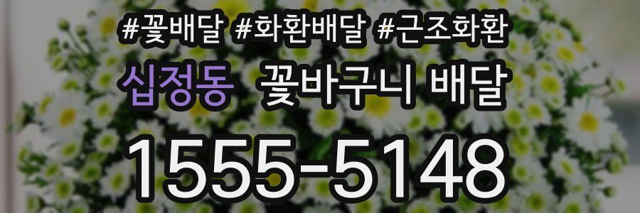 십정동 꽃바구니 배달