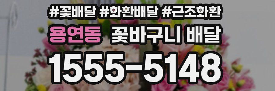 용연동 꽃바구니 배달