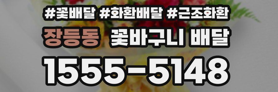 장등동 꽃바구니 배달