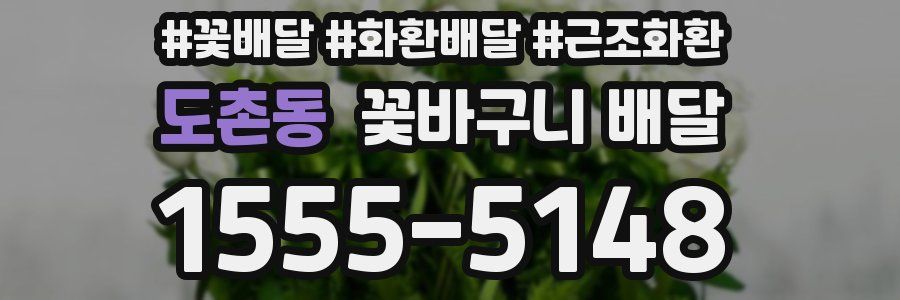 도촌동 꽃바구니 배달