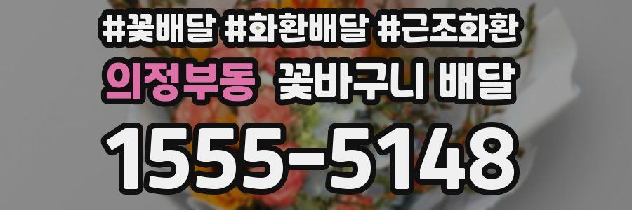 의정부동 꽃바구니 배달