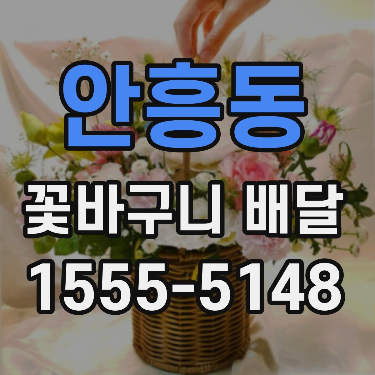 안흥동 꽃바구니 배달