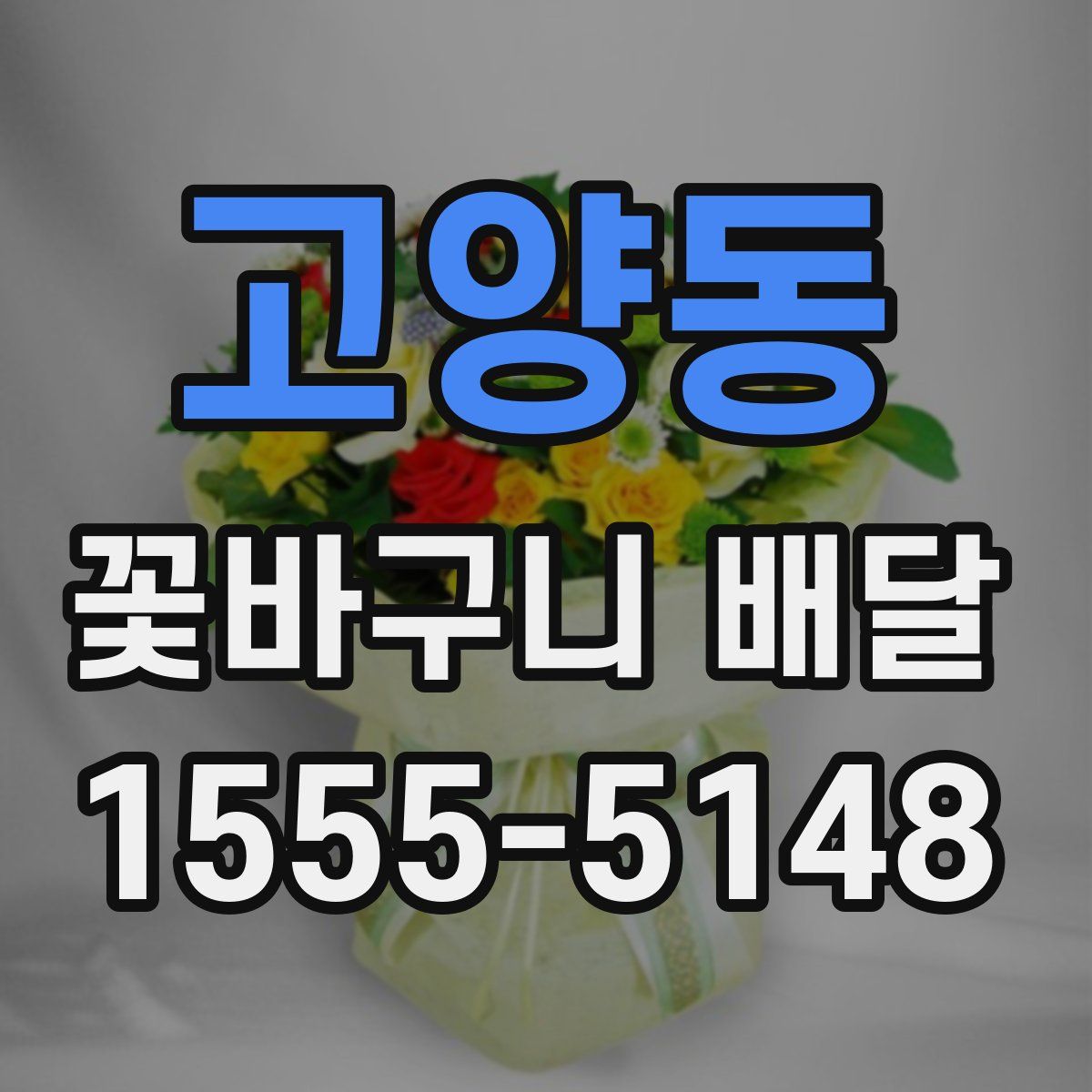 고양동 꽃바구니 배달