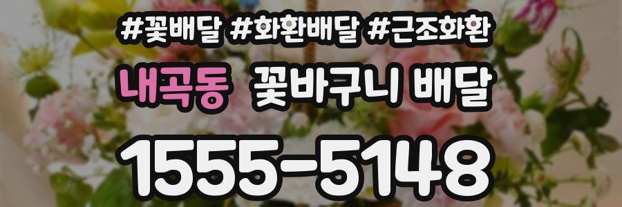 내곡동 꽃바구니 배달