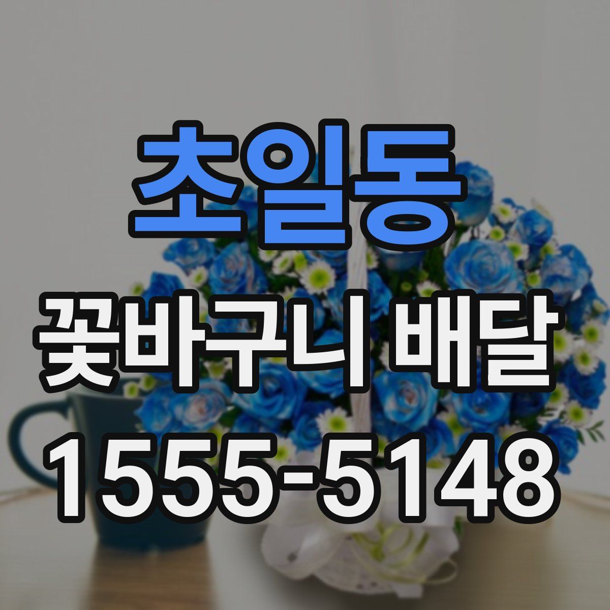 초일동 꽃바구니 배달