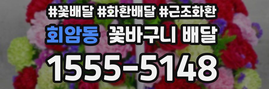 회암동 꽃바구니 배달