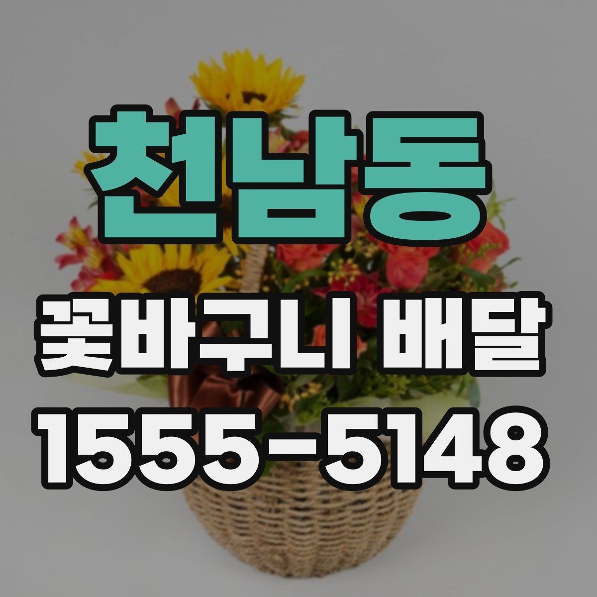 천남동 꽃바구니 배달 옵션별 특징과 활용 방법