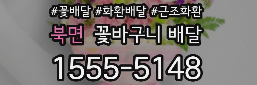 북면 꽃바구니 배달