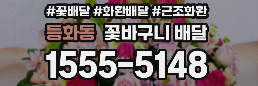 등화동 꽃바구니 배달