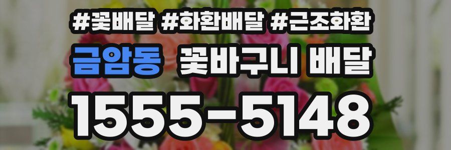 금암동 꽃바구니 배달