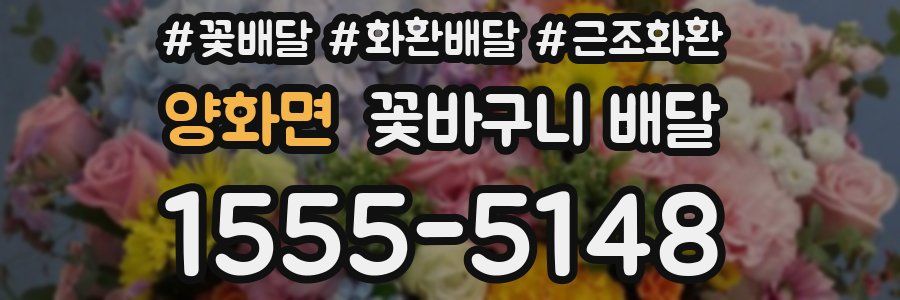 양화면 꽃바구니 배달
