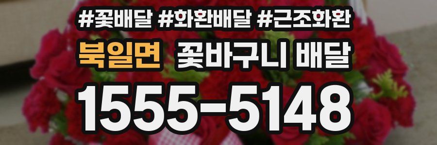 북일면 꽃바구니 배달