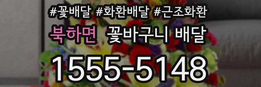 북하면 꽃바구니 배달