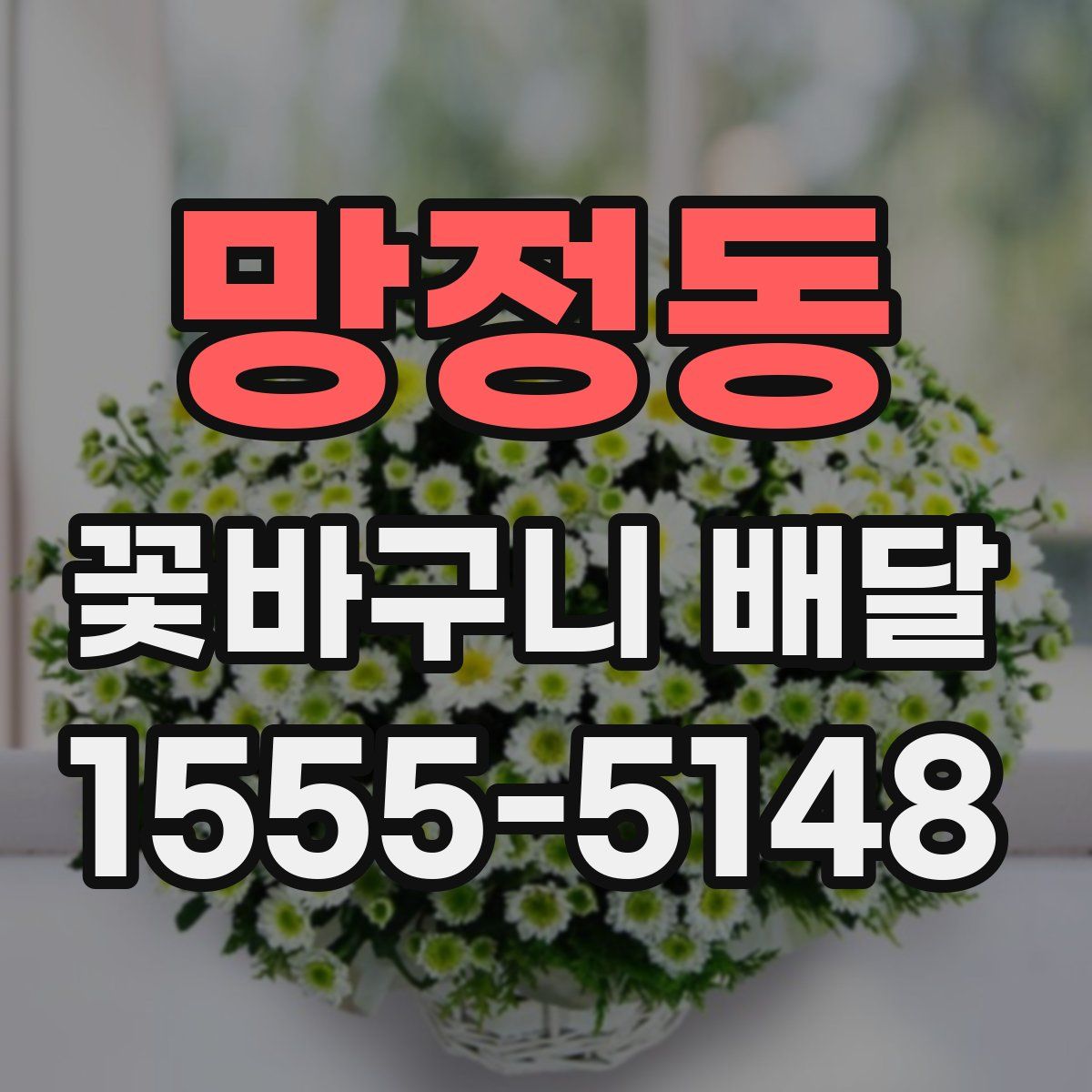망정동 꽃바구니 배달