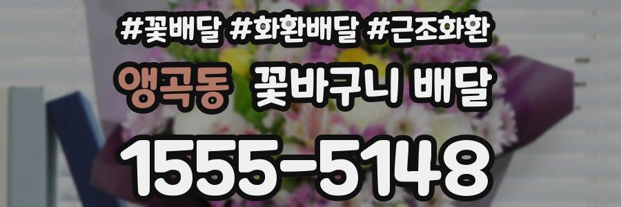앵곡동 꽃바구니 배달