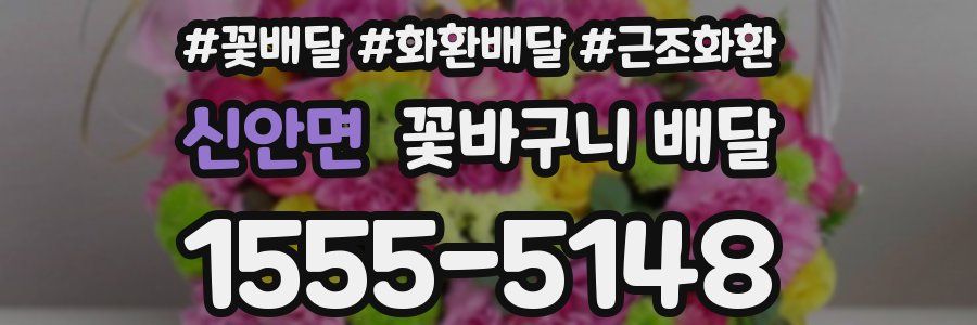 신안면 꽃바구니 배달
