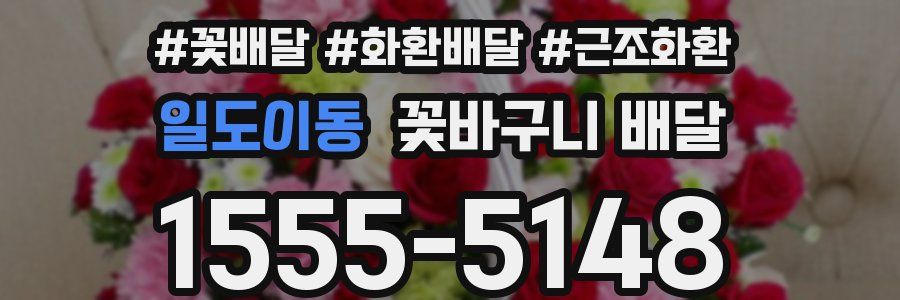 일도이동 꽃바구니 배달