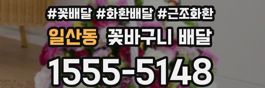 일산동 꽃바구니 배달