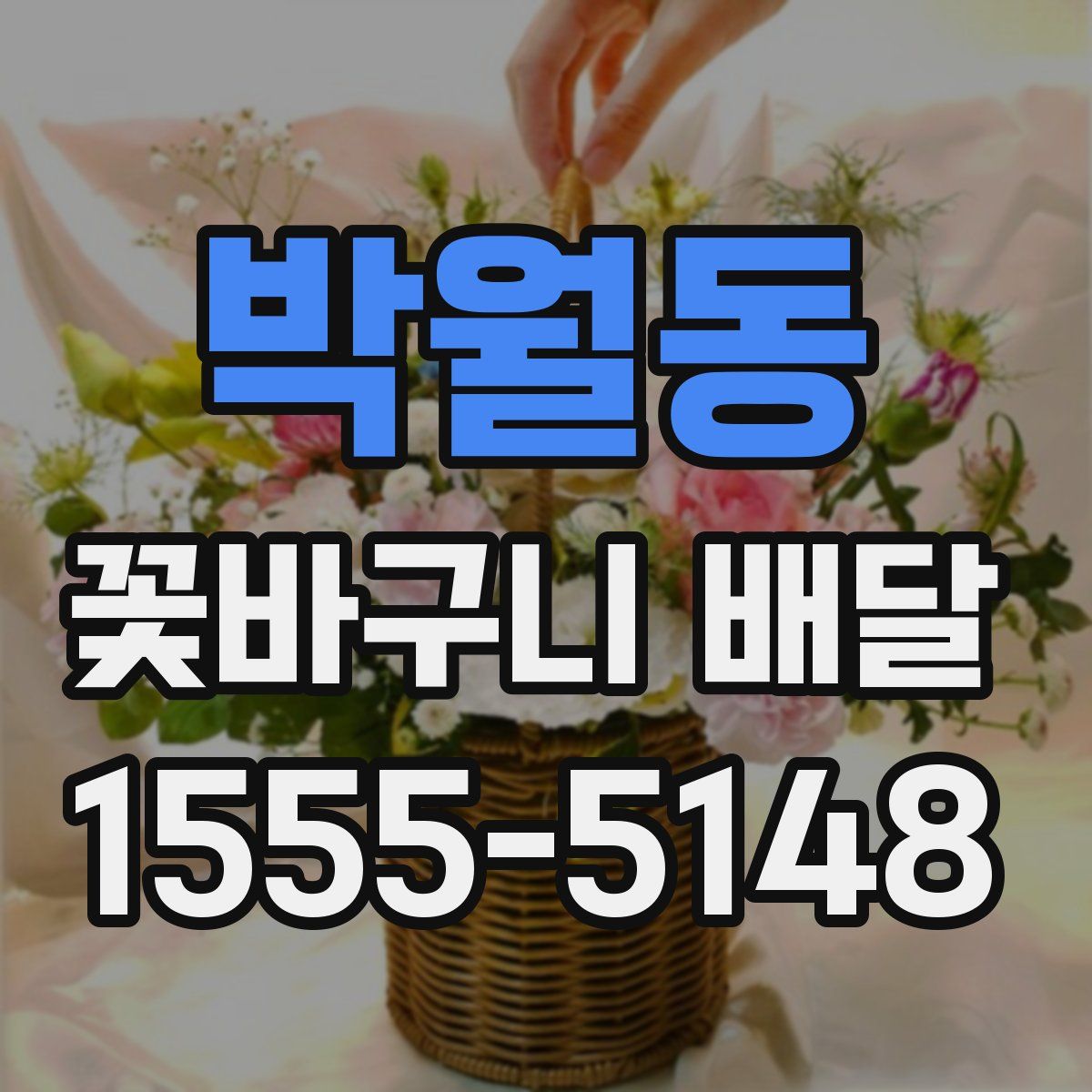 박월동 꽃바구니 배달