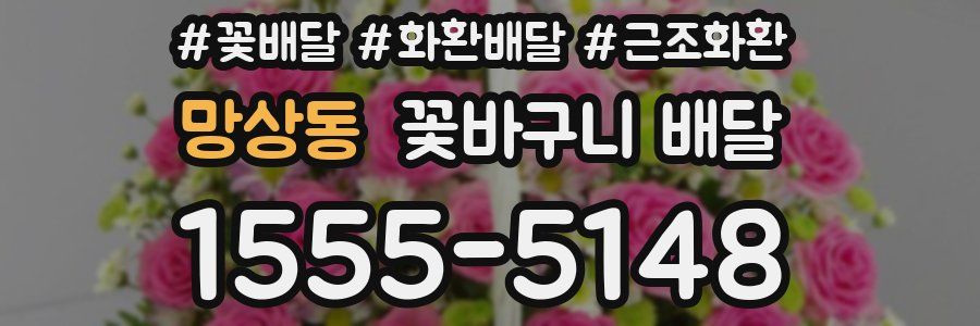 망상동 꽃바구니 배달