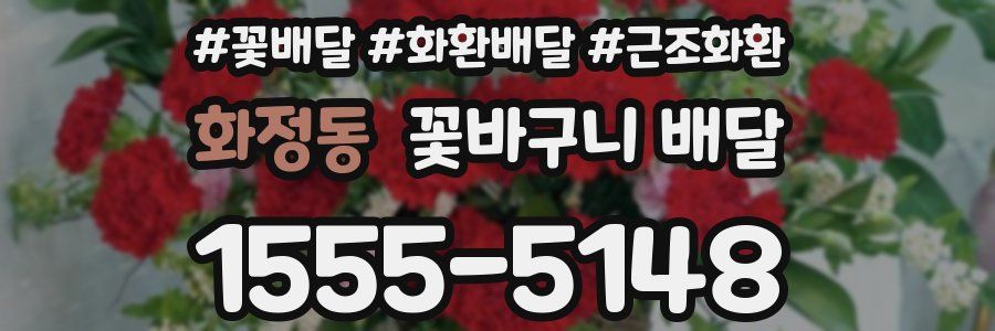 화정동 꽃바구니 배달