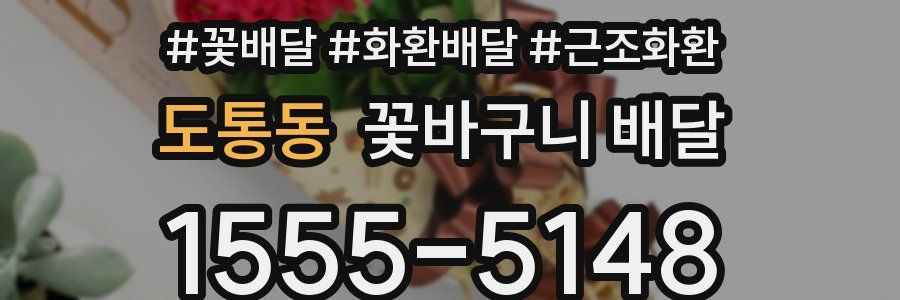도통동 꽃바구니 배달