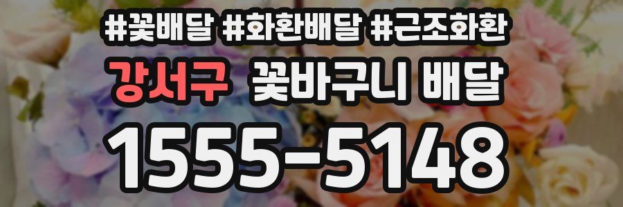 강서구 꽃바구니 배달