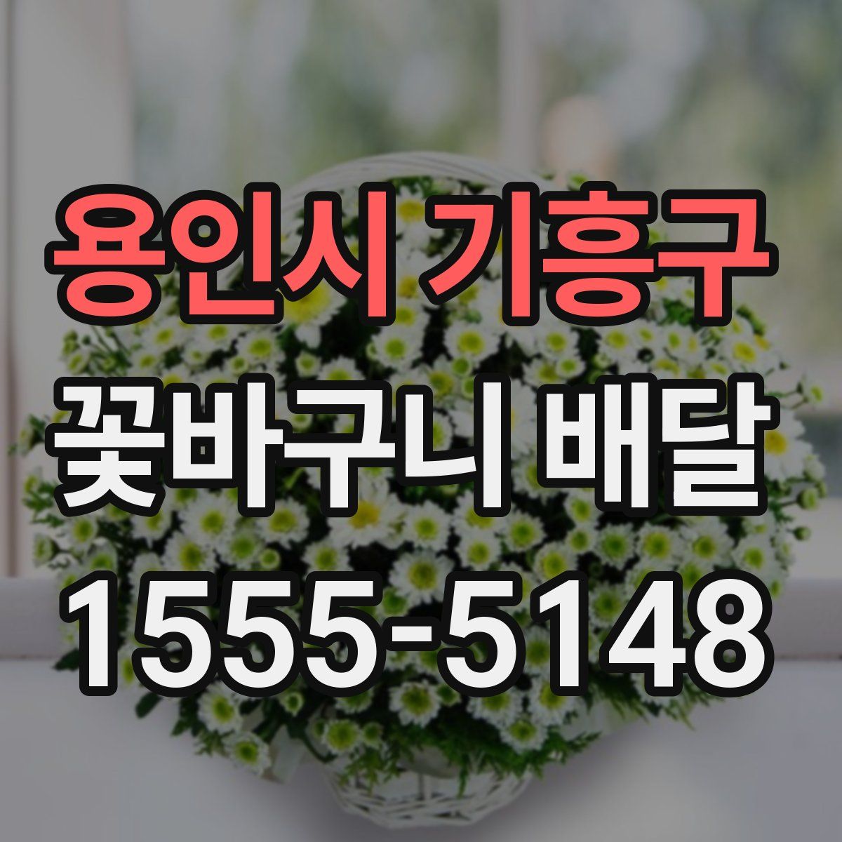용인시 기흥구 꽃바구니 배달