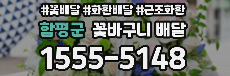 함평군 꽃바구니 배달