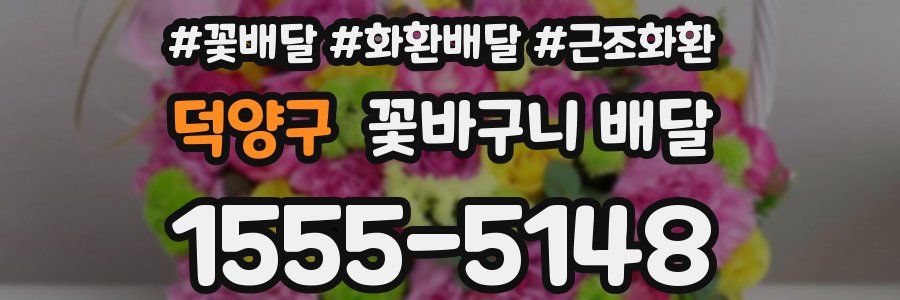 덕양구 꽃바구니 배달