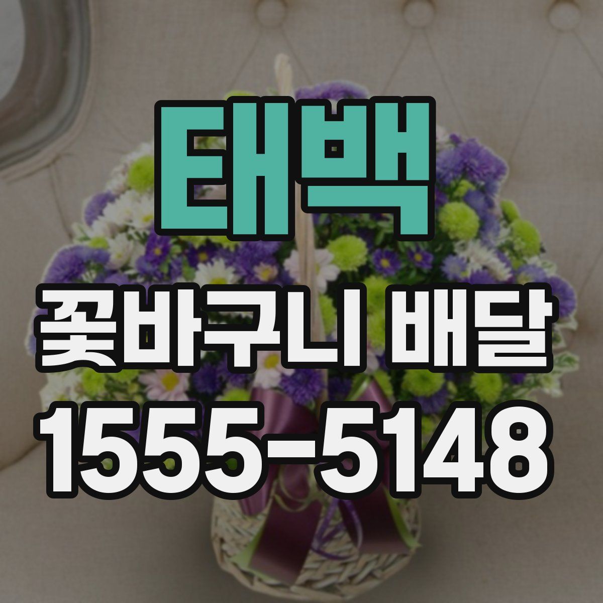 태백 꽃바구니 배달