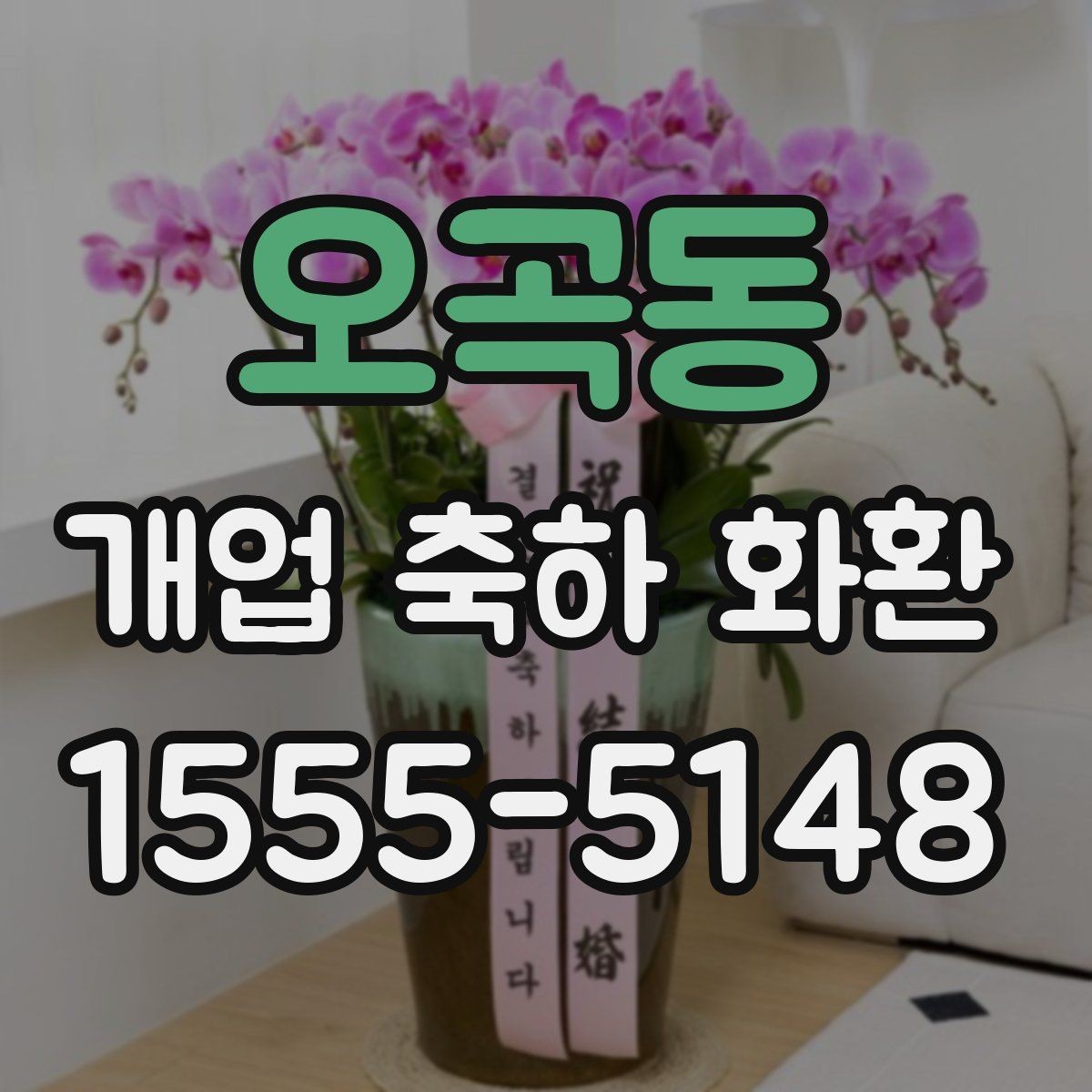 오곡동 개업 축하 화환 전달 메시지 예시 모음