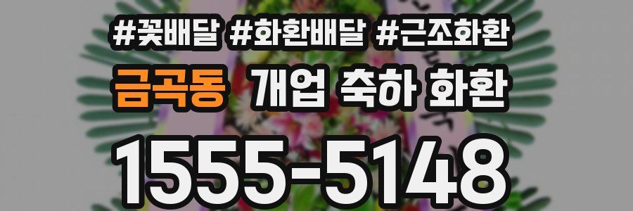 금곡동 개업 축하 화환