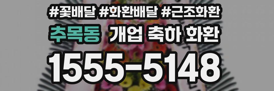 추목동 개업 축하 화환
