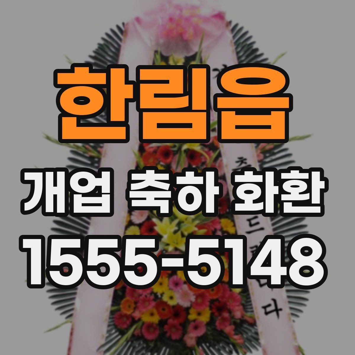 한림읍 개업 축하 화환 주문 전 준비해야 할 정보