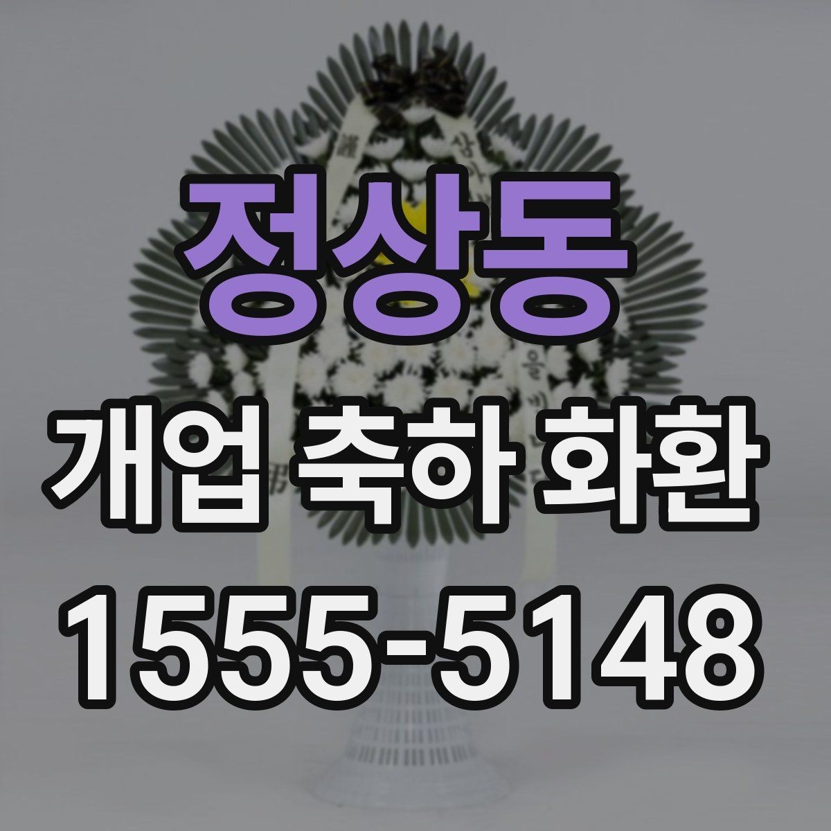 정상동 개업 축하 화환 가격대별 차이 알아보기
