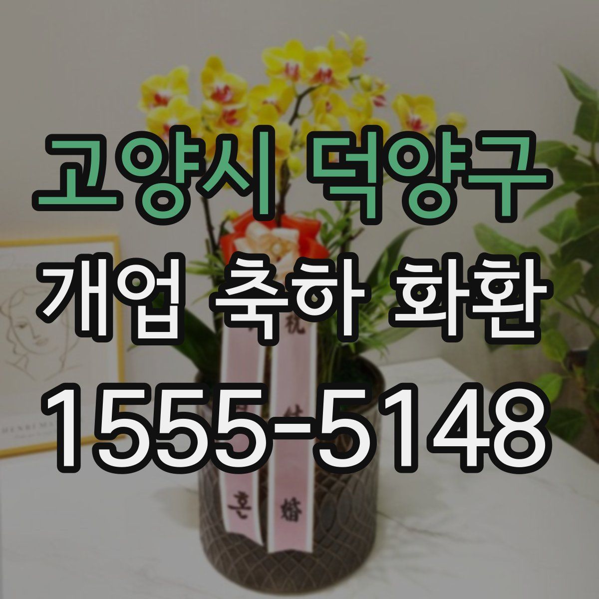 고양시 덕양구 개업 축하 화환