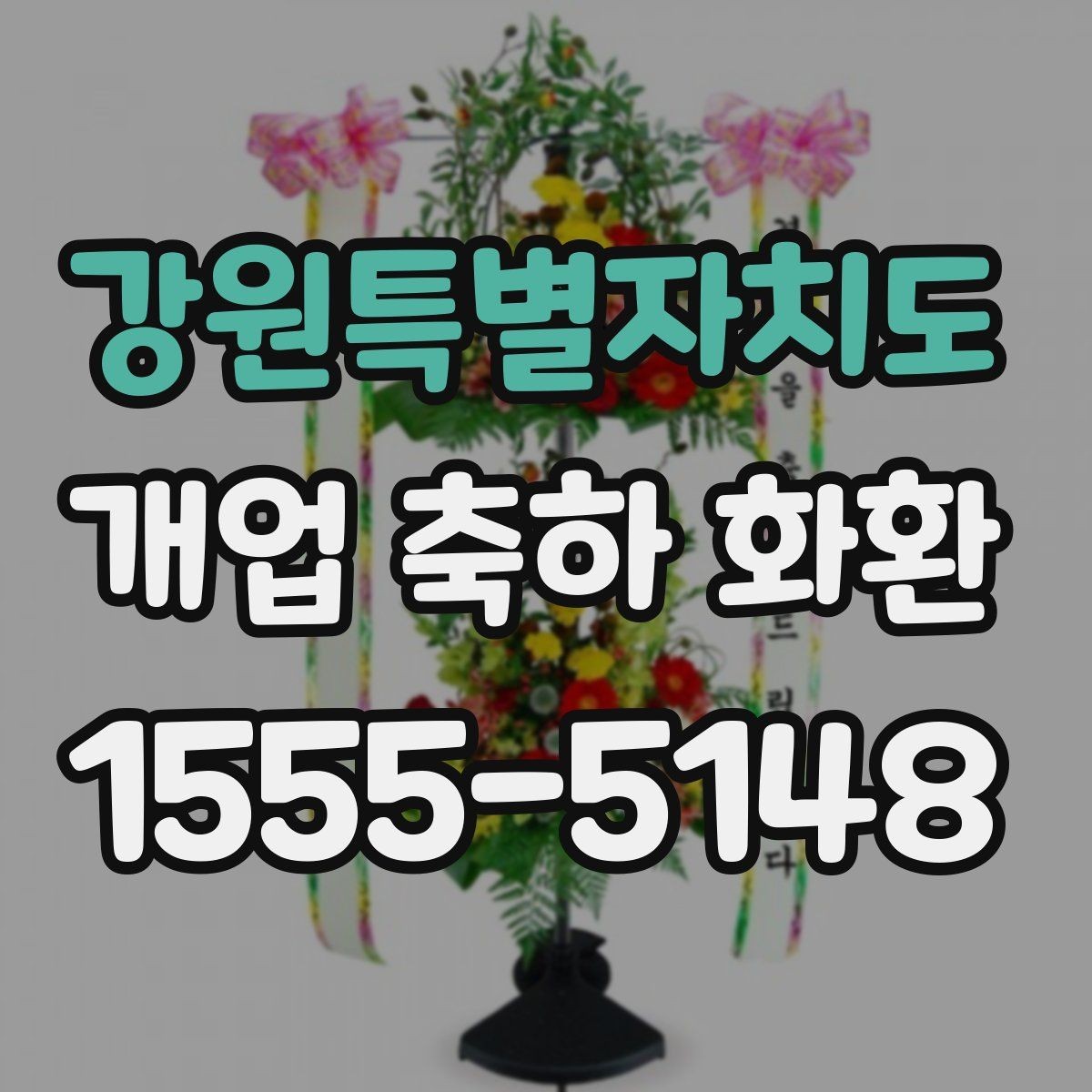 강원특별자치도 개업 축하 화환 식당과 매장에 어울리는 스타일