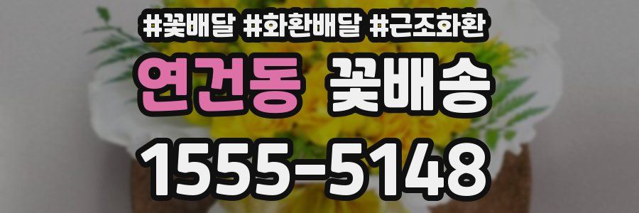 연건동 꽃배송