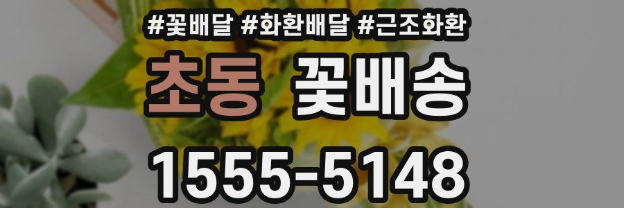 초동 꽃배송