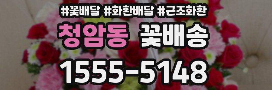 청암동 꽃배송